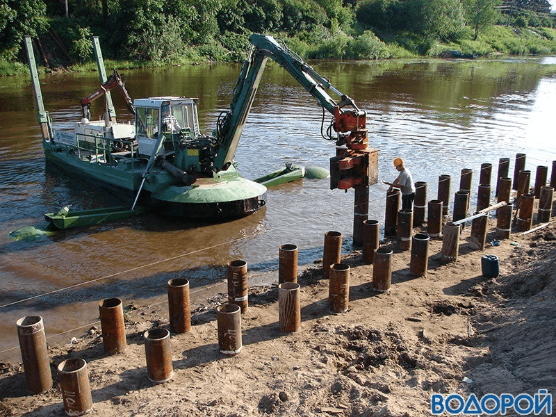 Строительство причалов