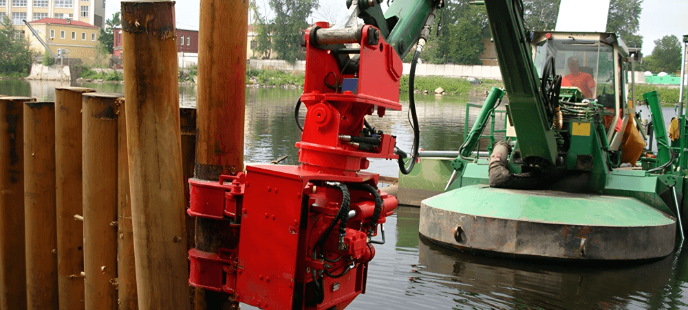 Забивка свай