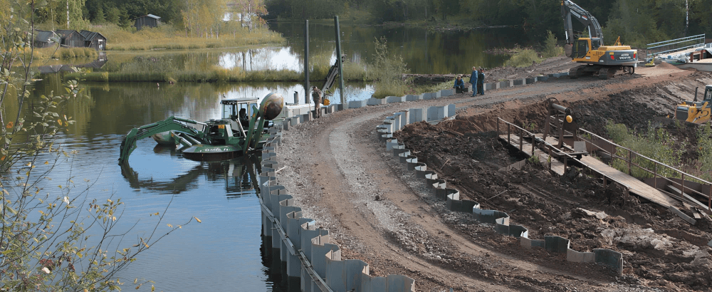Строительство дамб и плотин