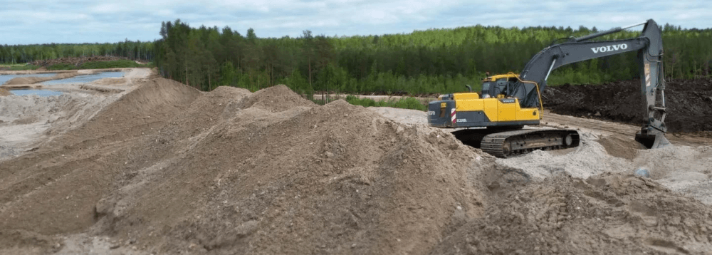 Намыв песка