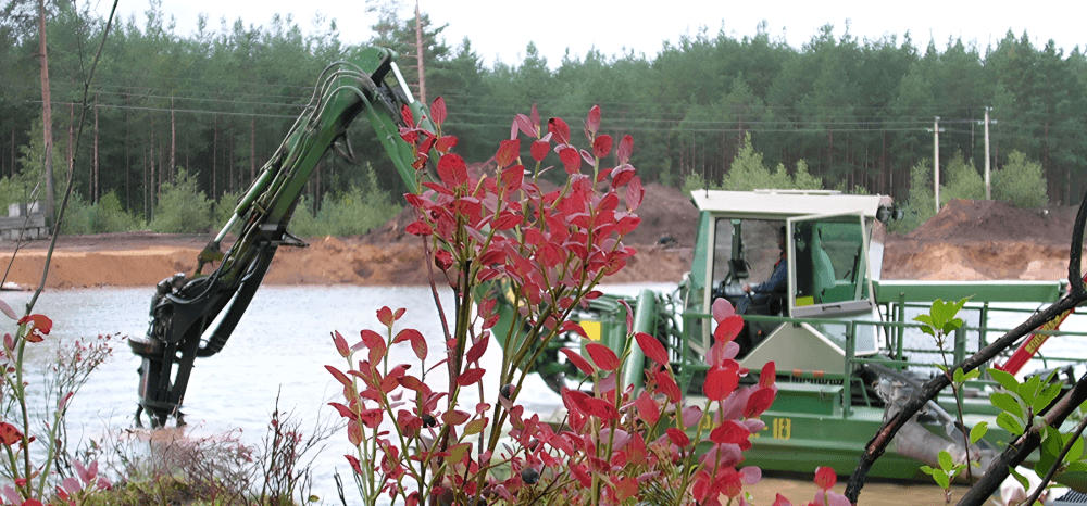 Очистка прудов