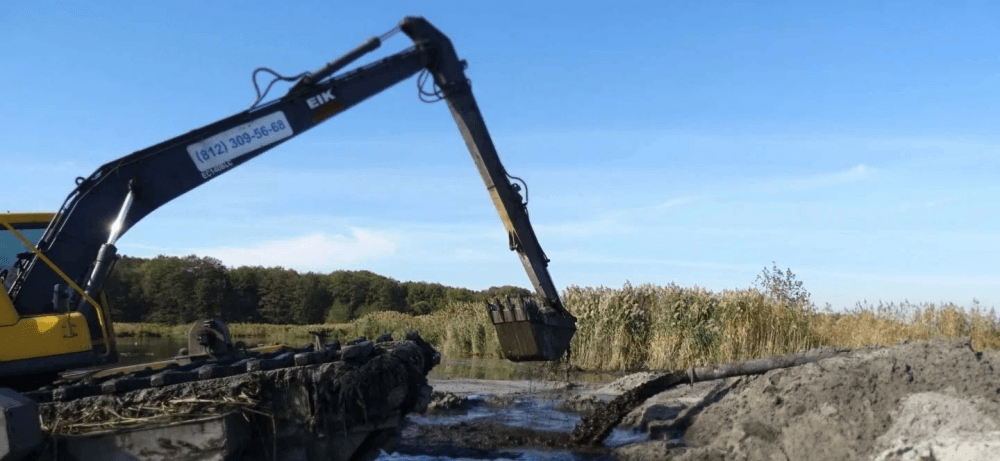 Очистка хвостохранилища