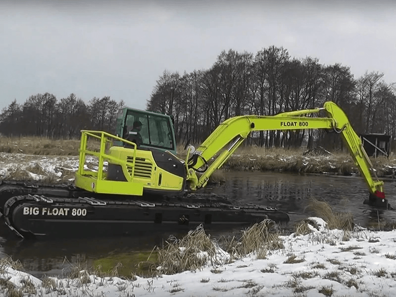 Экскаватор-амфибия Big Float