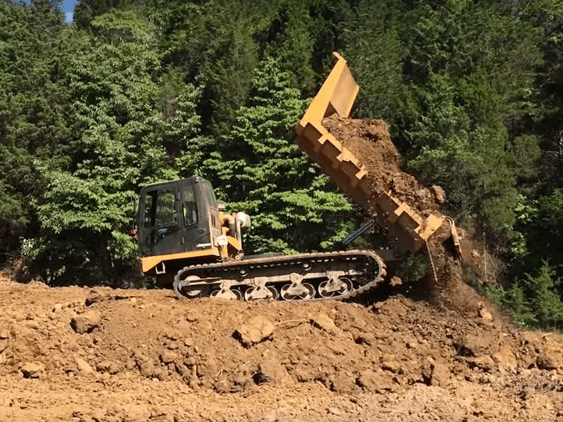 Гусеничный самосвал Morooka