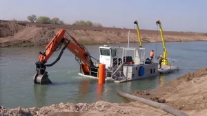 Разработка подводных траншей: технологии и оборудование